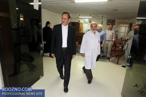 معاون اول رییس جمهور در بیمارستان/عکس