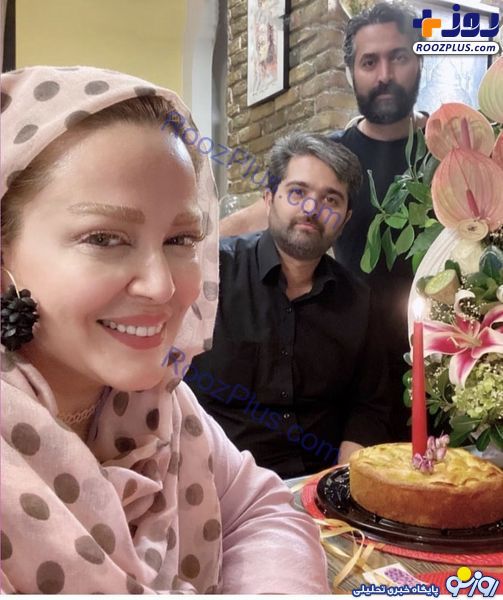 بهاره رهنما و حاجی در جشن تولد+عکس