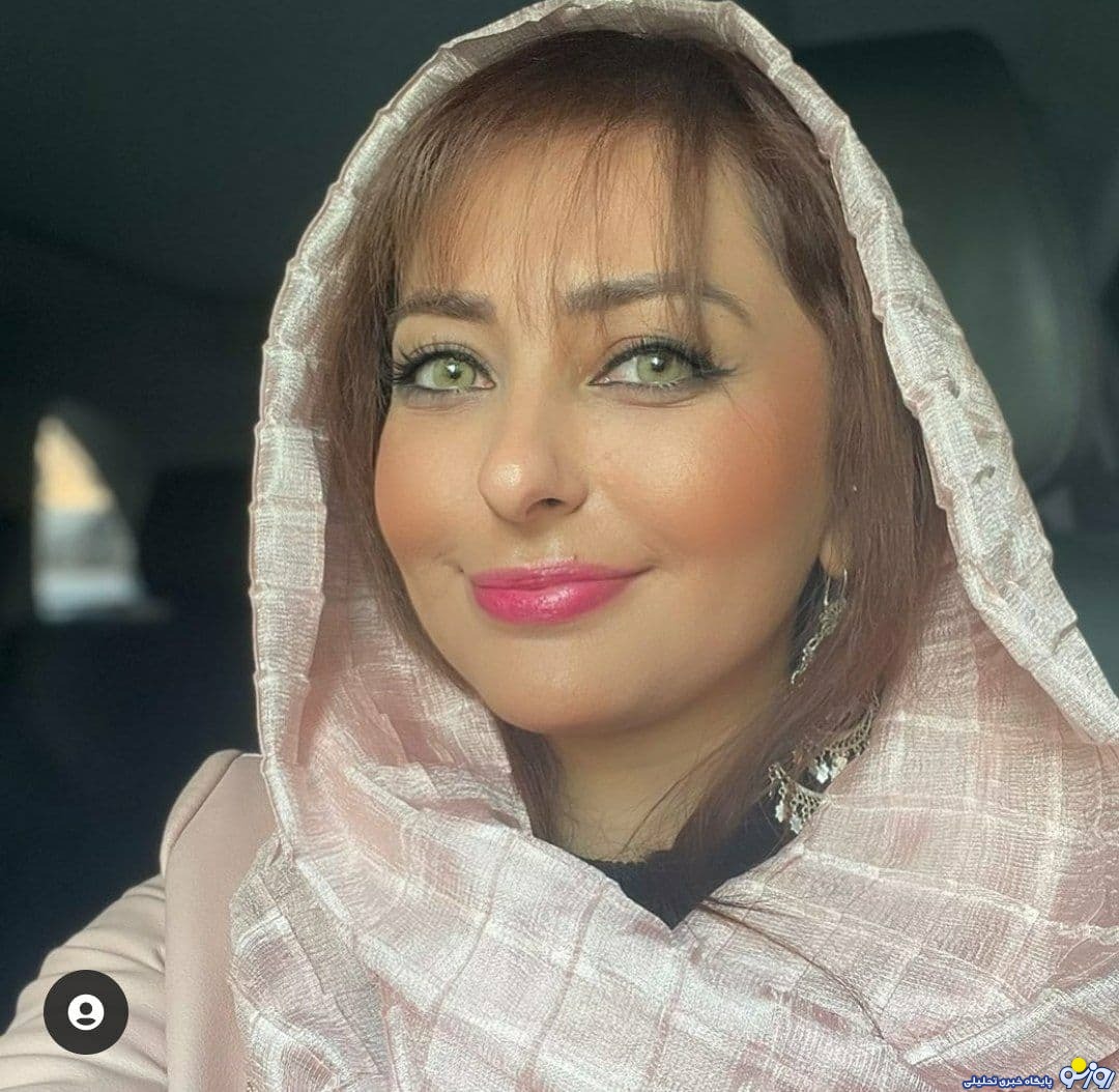 چهره متفاوت نفیسه روشن با آرایش غلیظ + عکس
