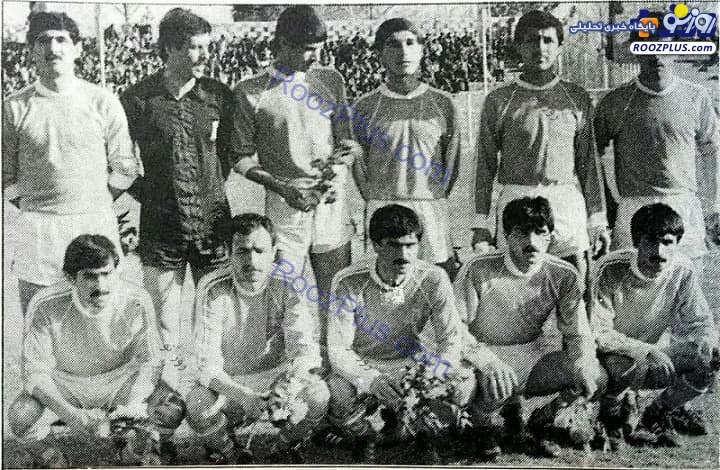 تصویر زیرخاکی از علی دایی پیش از معروف شدن