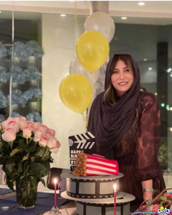 کیک تولد جالب فریبا نادری +عکس کیک تولد جالب فریبا نادری +عکس