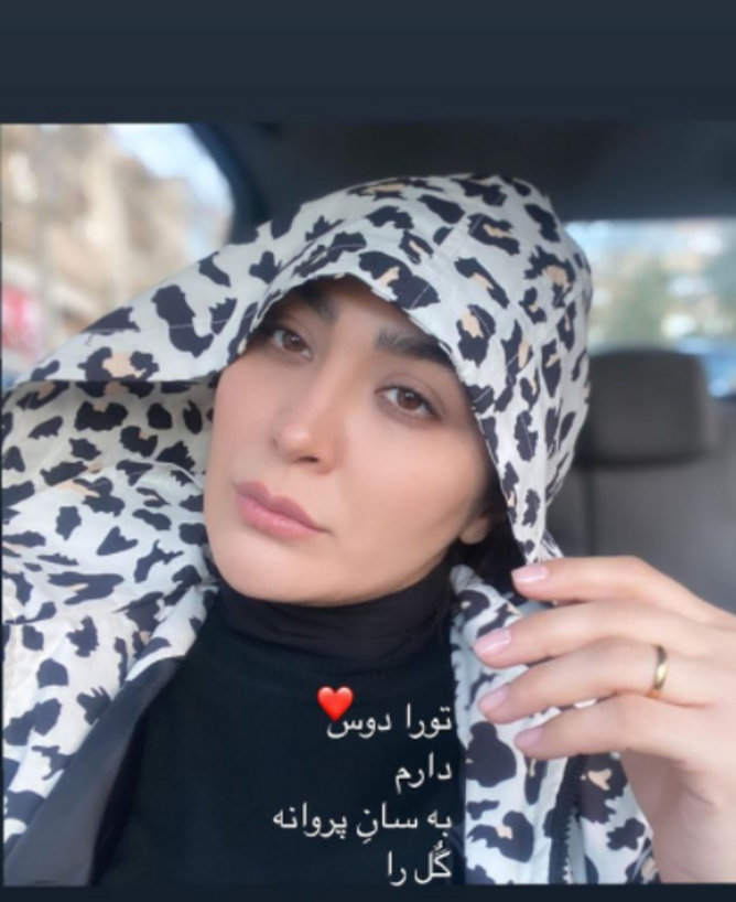 سلفی ماشینی مریم معصومی +عکس