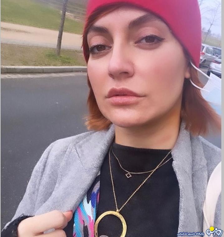 اولین سلفی مهناز افشار در سال نو +عکس