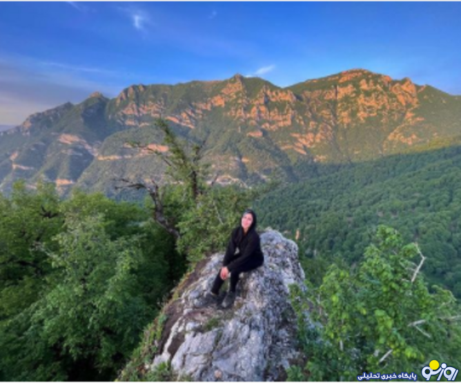 الناز شاکردوست در دل طبیعت بکر و دست نخورده +عکس