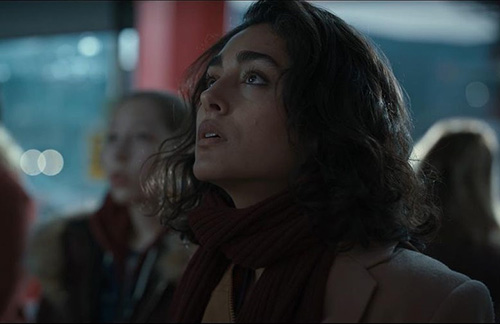 نقش آفرینی گلشیفته در سریال تهاجم گلشیفته