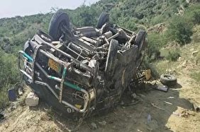 وقوع سانحه رانندگی مرگبار در پاکستان سانحه رانندگی مرگبار