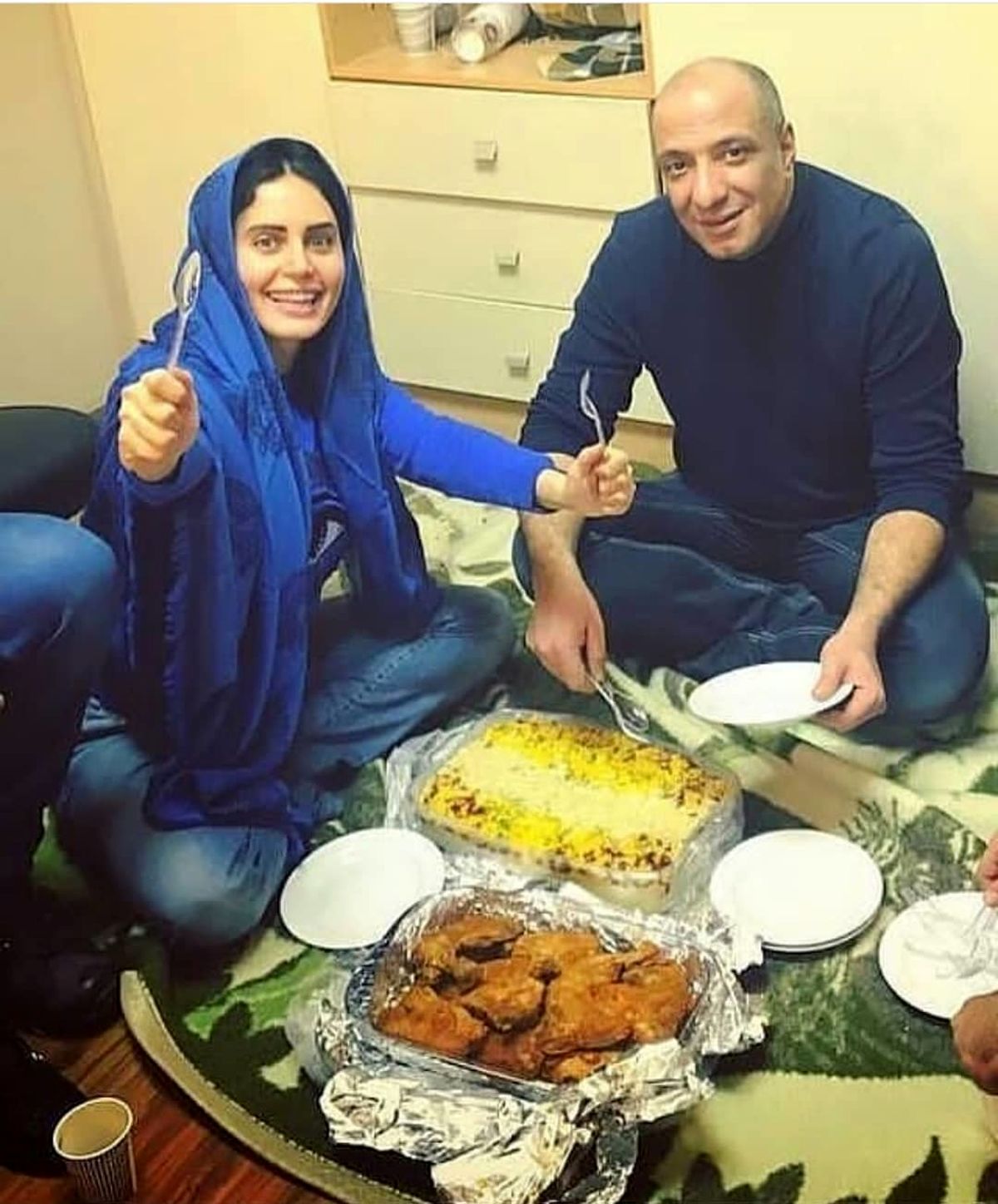  الناز شاکردوست و امیر جعفری