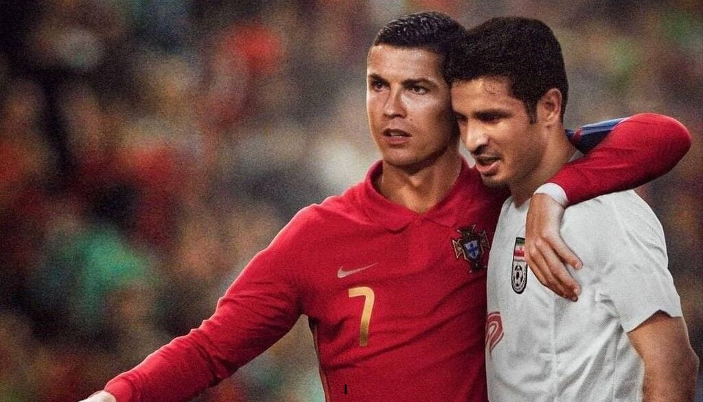 رونالدو به دیدار ستاره ایرانی می آید !