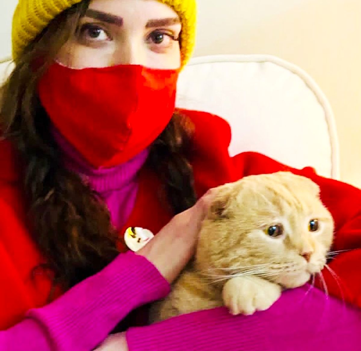 استایل عروسکی بهنوش طباطبایی /عکس