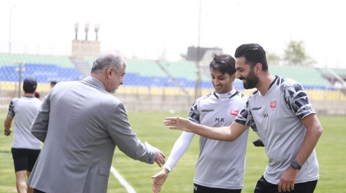 قول درویش به پرسپولیسی ها