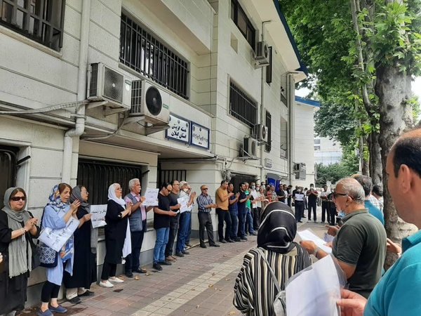 تجمع اعتراضی مجدد بازنشستگان در شهرهای کشور