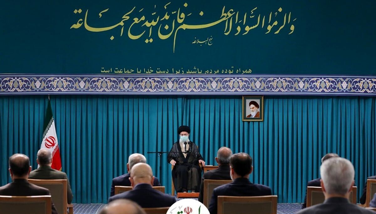 دیدار رئیس‌جمهور و اعضای هیئت دولت با رهبر انقلاب