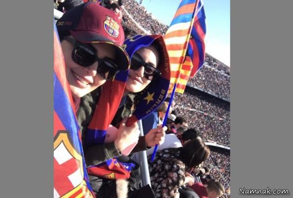 خوش گذرونی الناز شاکردوست با دوست پسرش/عکس