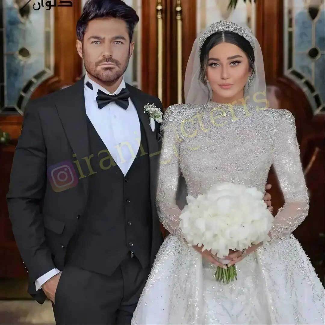 اولین فیلم از شب عروسی مجلل محمدرضا گلزار