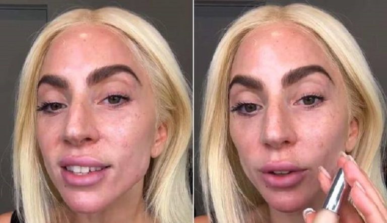 لیدی گاگا را هم بدون آرایش ببینید!/عکس لیدی گاگا را هم بدون آرایش ببینید!/عکس