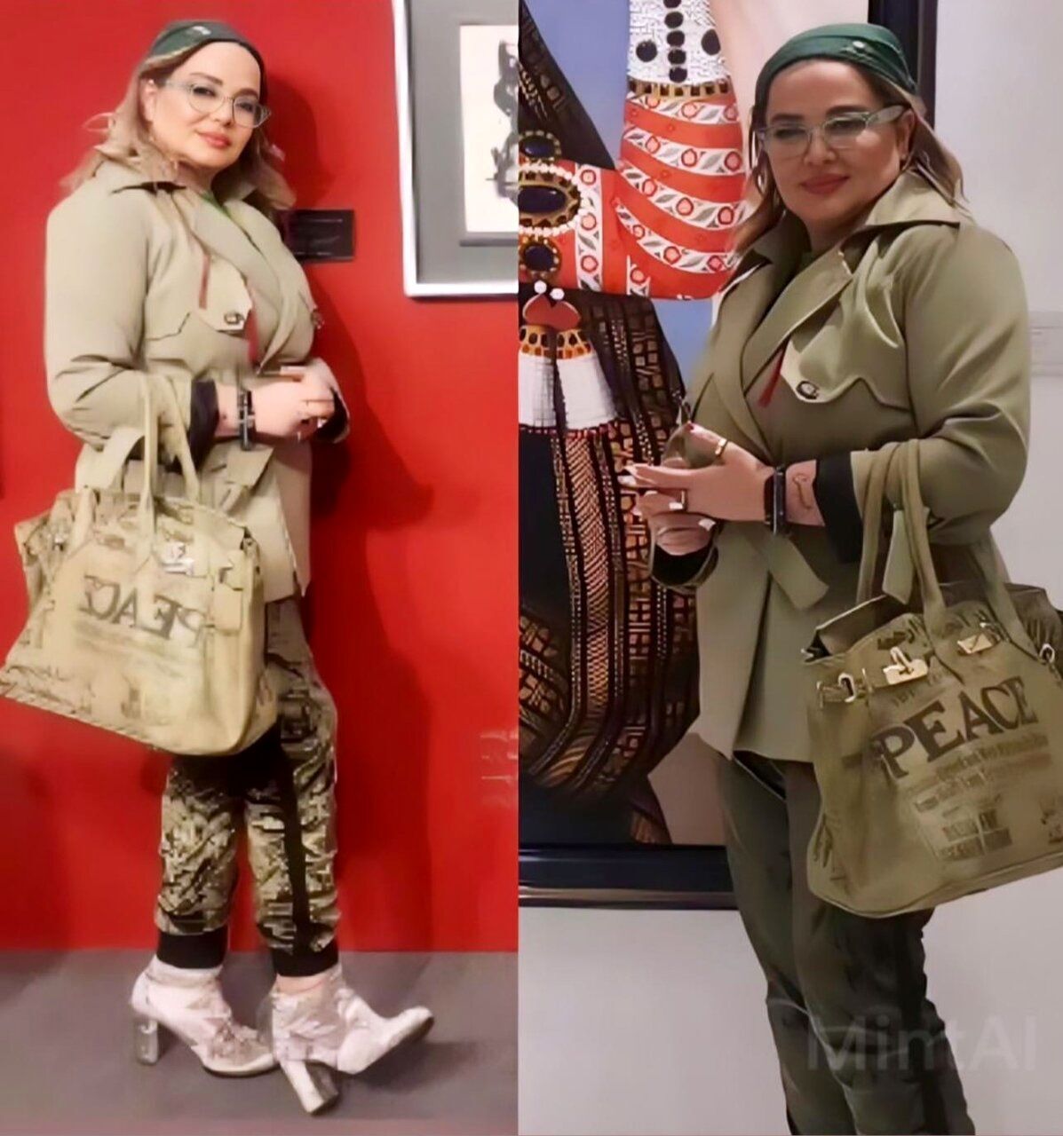 استایل شیک پاییزه و بدن نمای بهاره رهنما + عکس