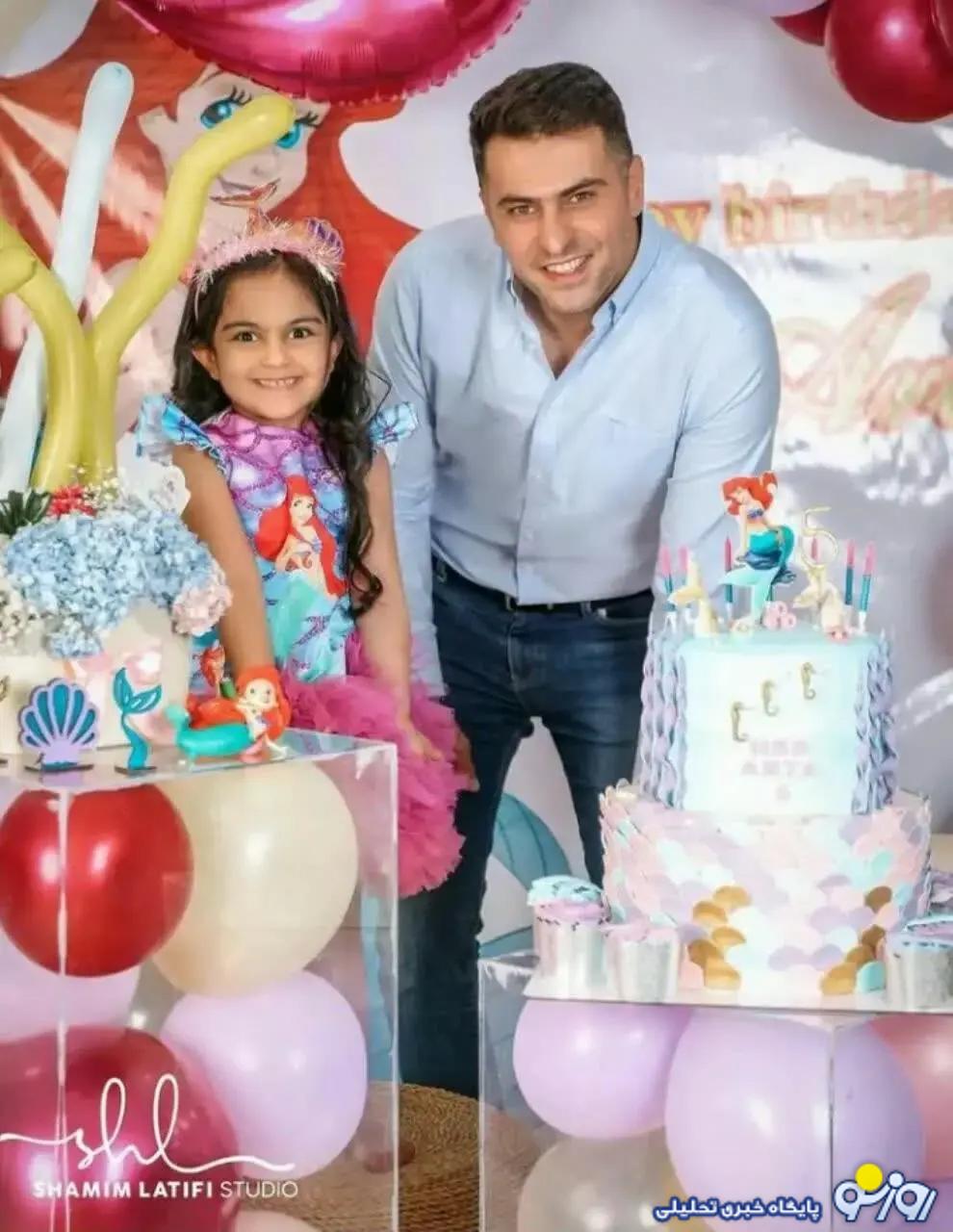 تولد لاکچری خواهرزاده علی ضیا سوژه شد+عکس تولد لاکچری خواهرزاده علی ضیا سوژه شد+عکس