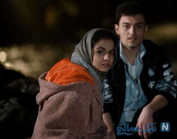 مائده و میثمِ زخمکاری در اکران فیلم «آبی روشن»