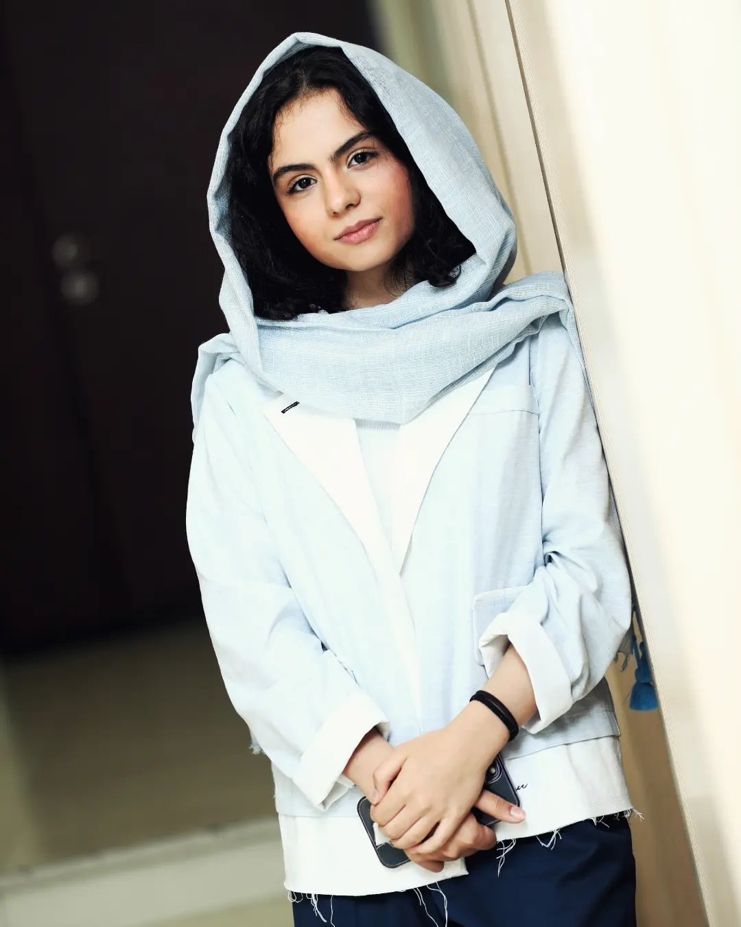 مائده و میثمِ زخمکاری در اکران فیلم «آبی روشن»