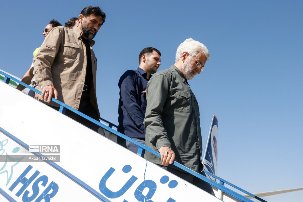 پوشش خاص چند خانم در سفر انتخاباتی جلیلی
