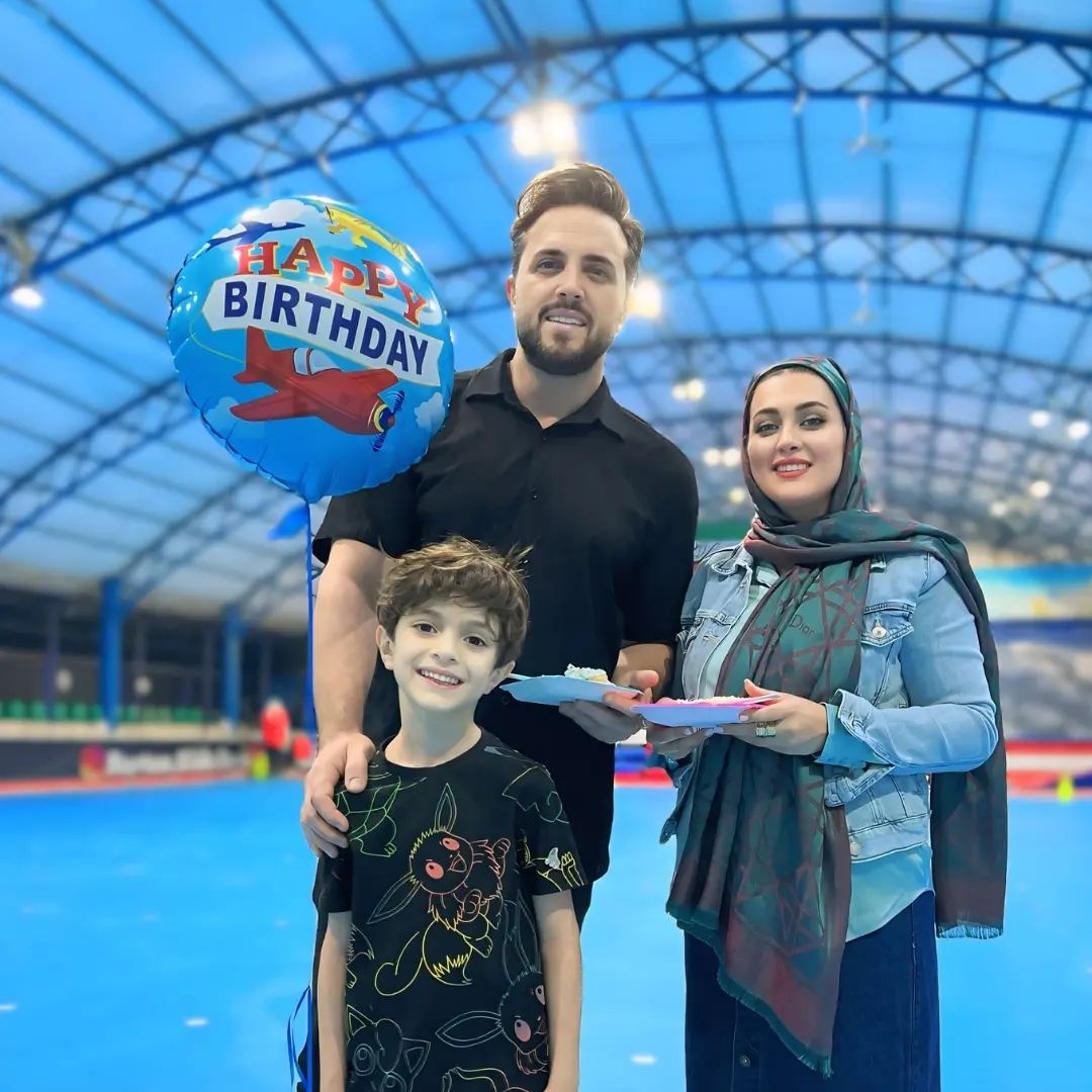 جشن تولد پسر مجری مشهور با حضور چهرهها