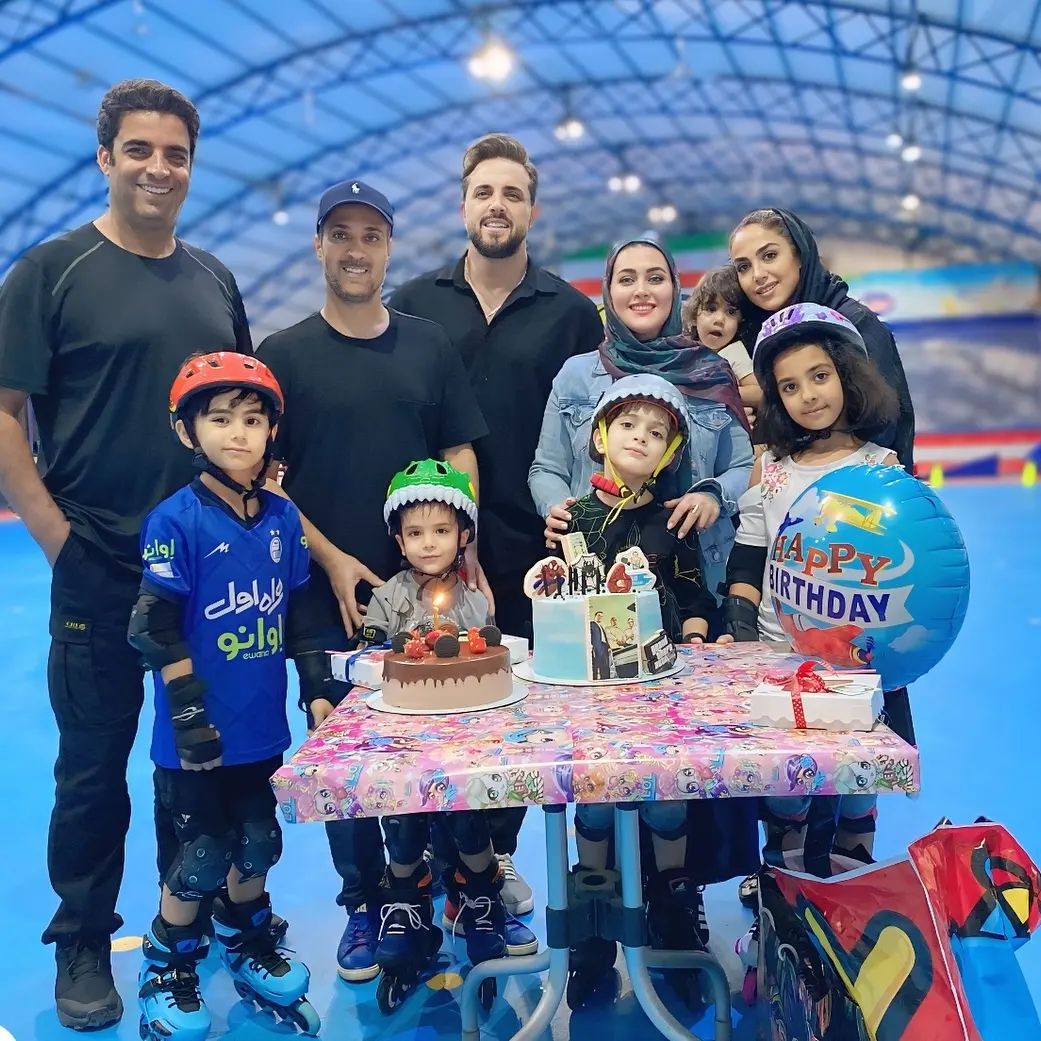 جشن تولد پسر مجری مشهور با حضور چهرهها