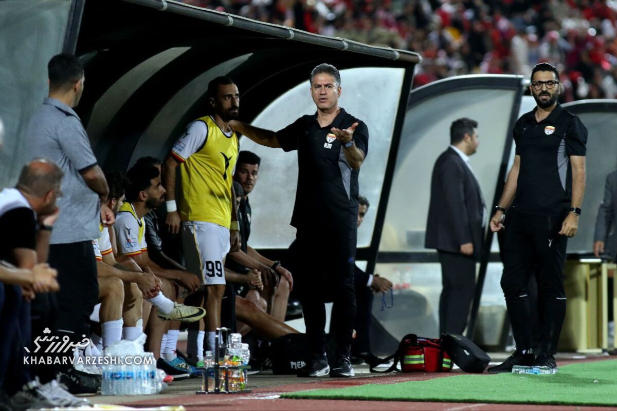 مربی پرسپولیسی، قلعهنویی را متهم به دروغگویی کرد