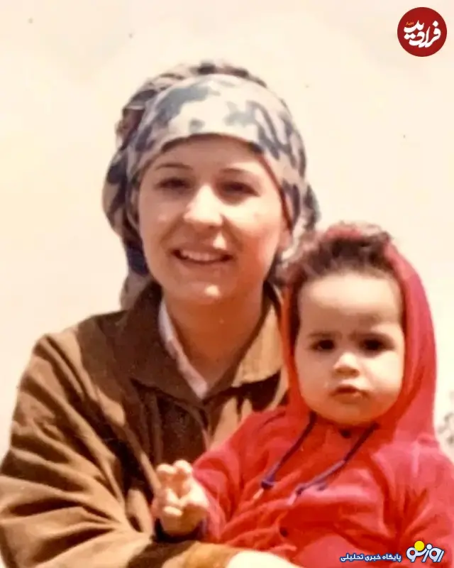 قابی دوست داشتنی از بازیگر سینما و فرزند یک ساله اش!