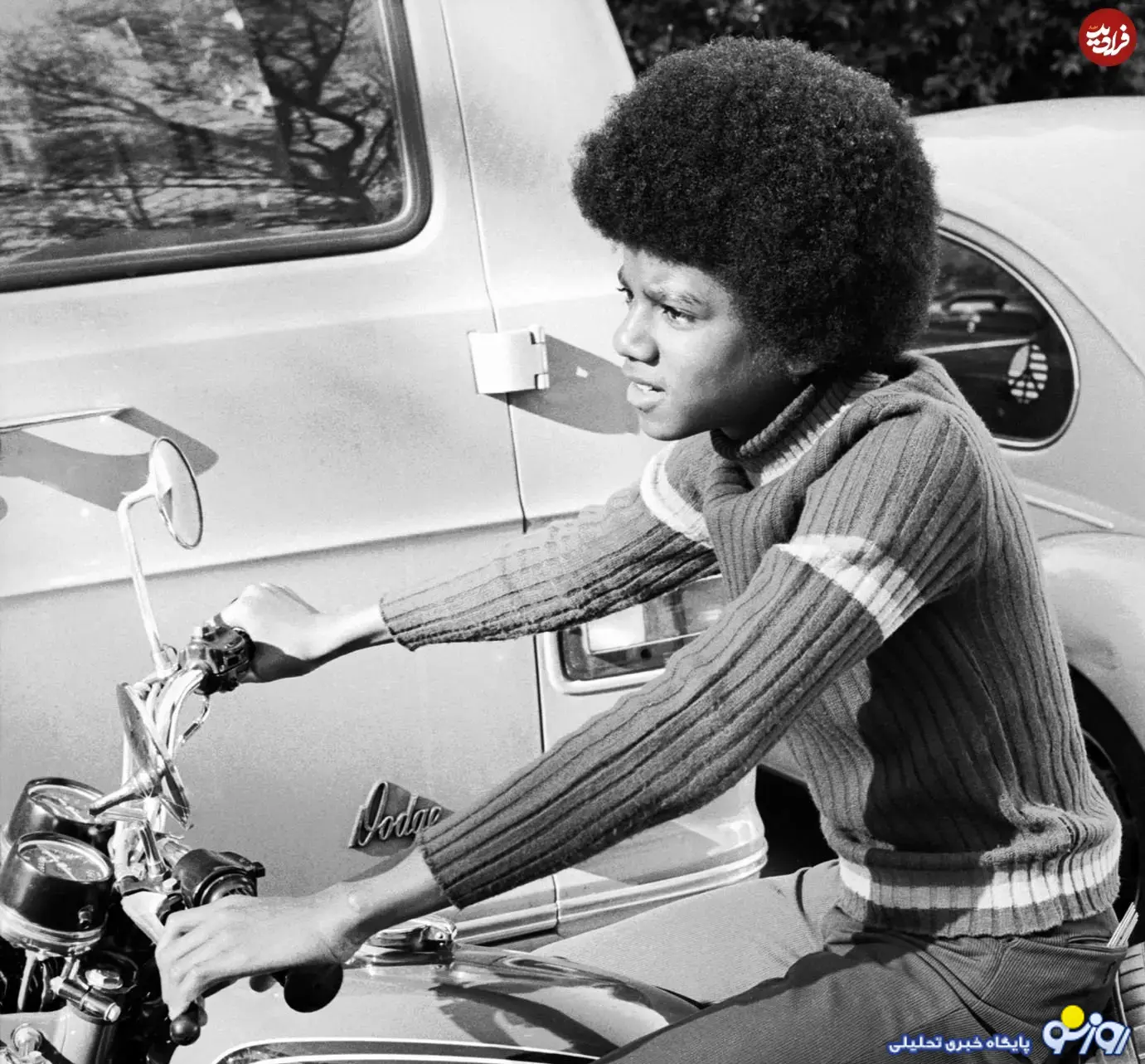 عکسی از مایکل جکسون ۱۴ ساله