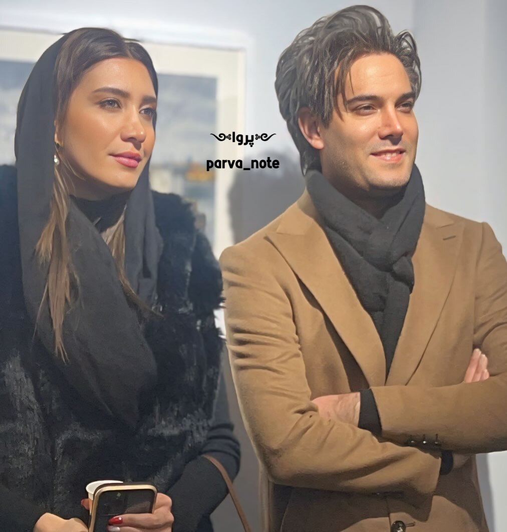 نیکی مظفری در افتتاحیه‌ی گالری «آرامه»