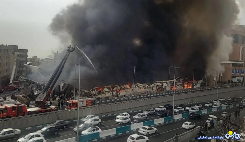 بازار جنت آباد چرا سوخت؟