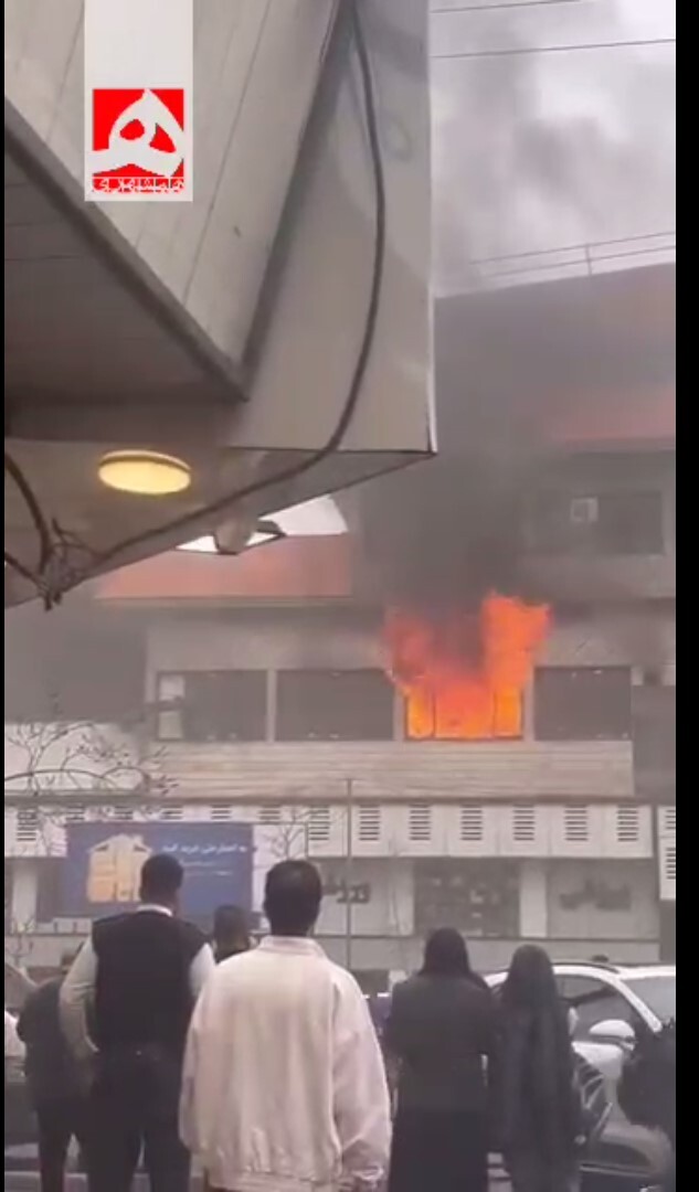 حریق در پاساژ رحیمیان تهرانسر