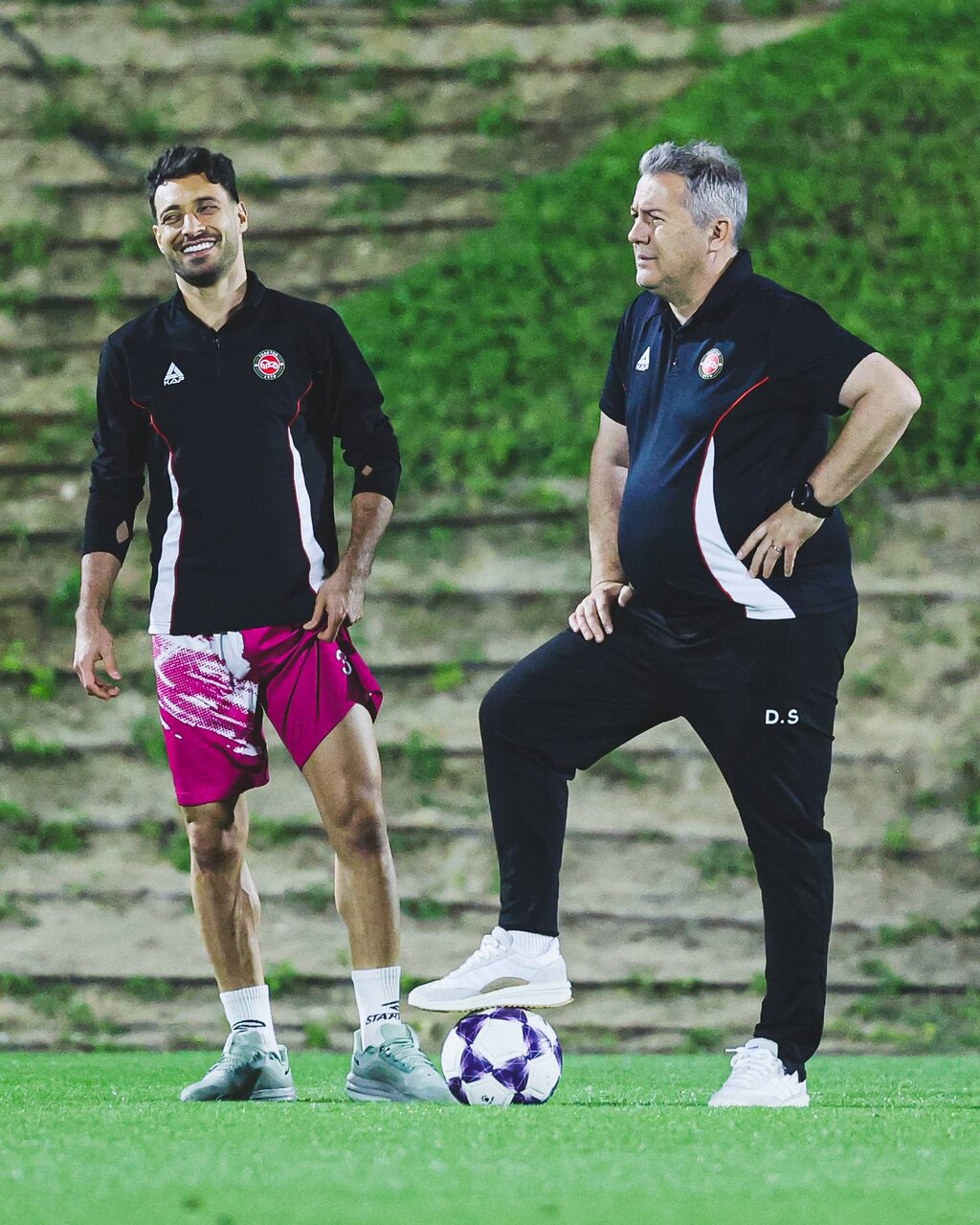 عکس | خنده‌های خلیل‌زاده پس از شایعه اخراج از تراکتور