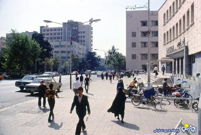 عکس‌های جالب یک توریست آمریکایی از تهران ۱۳۵۳