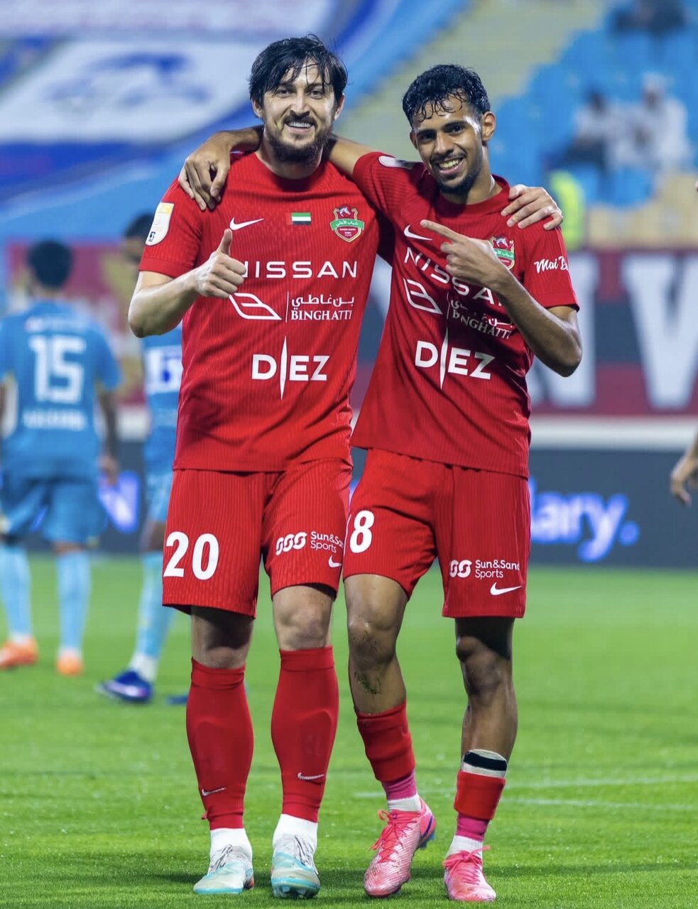 عکس | پایان روزهای سخت سردار آزمون؛ خبر خوش به قلعهنویی از امارات