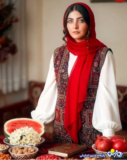 تصویری از «جمانه» (سریال طوبی) در شب یلدا تصویری از «جمانه» (سریال طوبی) در شب یلدا