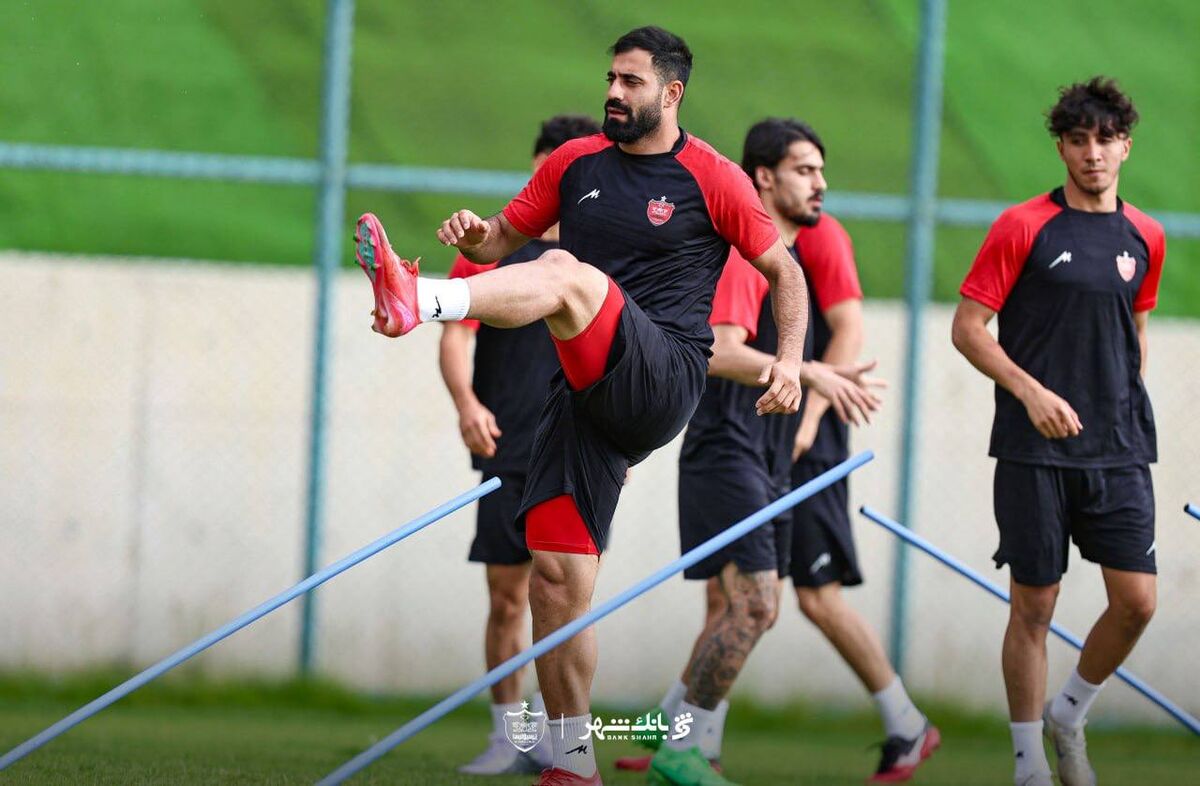 پرسپولیس برای آلانیا تمرین کرد