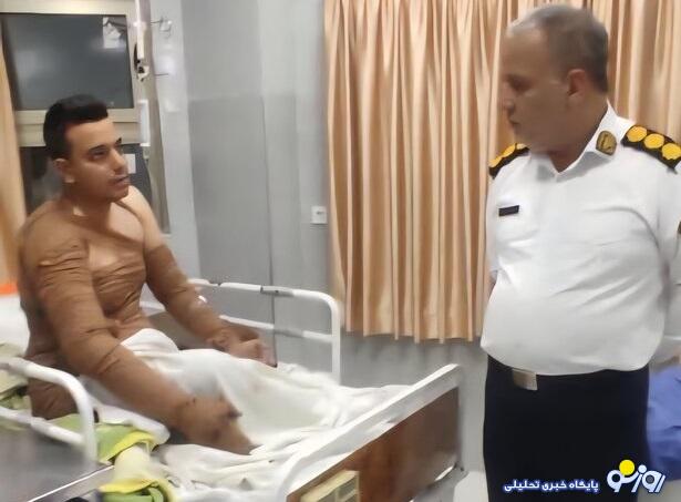خودکشی بعد از آتش زدن پلیس!
