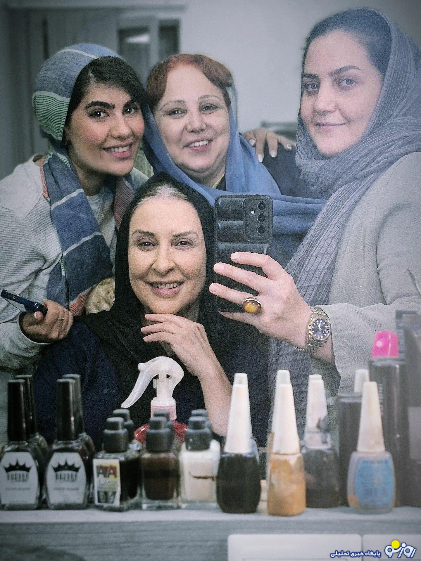 چهره بدون آرایش و گریم بهنوش بختیاری و مرجانه گلچین چقدر عجیب!