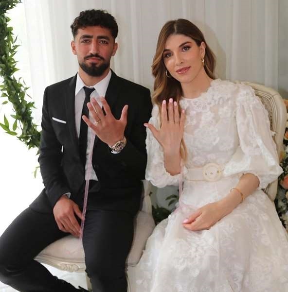 مراسم ازدواج اللهیار صیادمنش