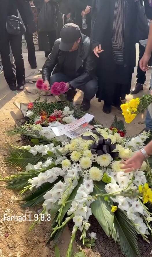 اولین تصویر از مزار زندهیاد همایون ارشادی اولین تصویر از مزار زندهیاد همایون ارشادی