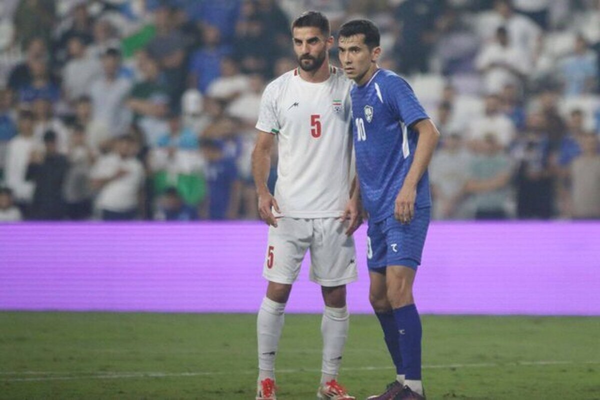 ایران مقابل ازبکستان ۱۰ نفره باخت