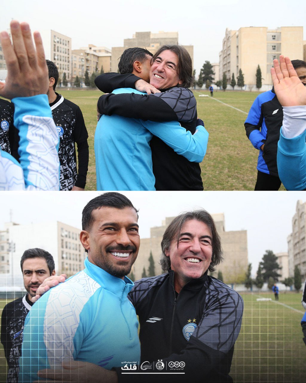 عکس | آشتیکنان رضاییان و ساپینتو در تمرین استقلال