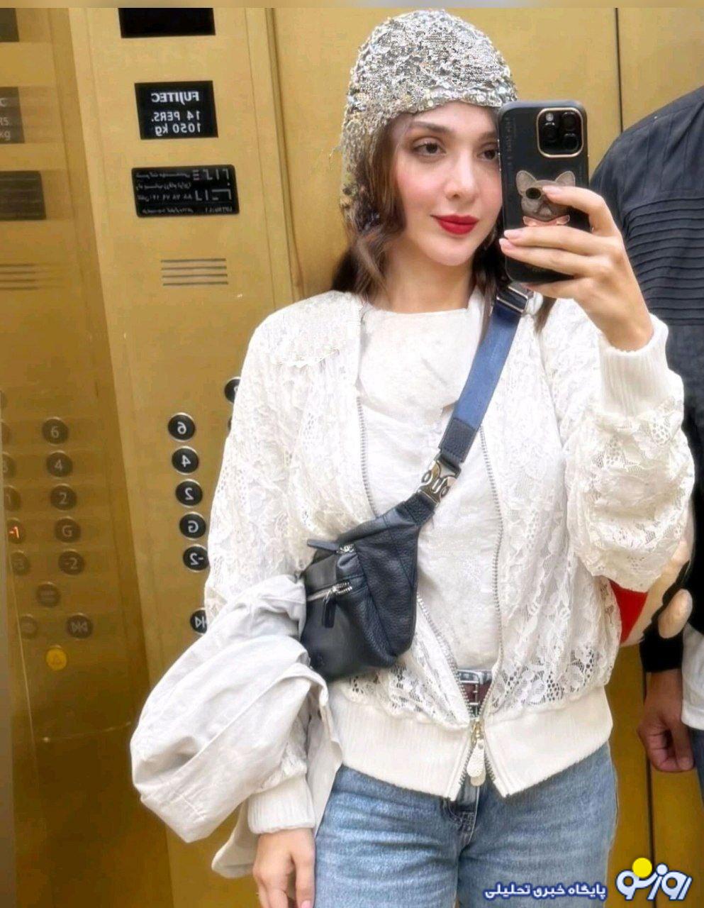 یاسمنِ لحظه گرگومیش سفیدپوش شد یاسمنِ لحظه گرگومیش سفیدپوش شد