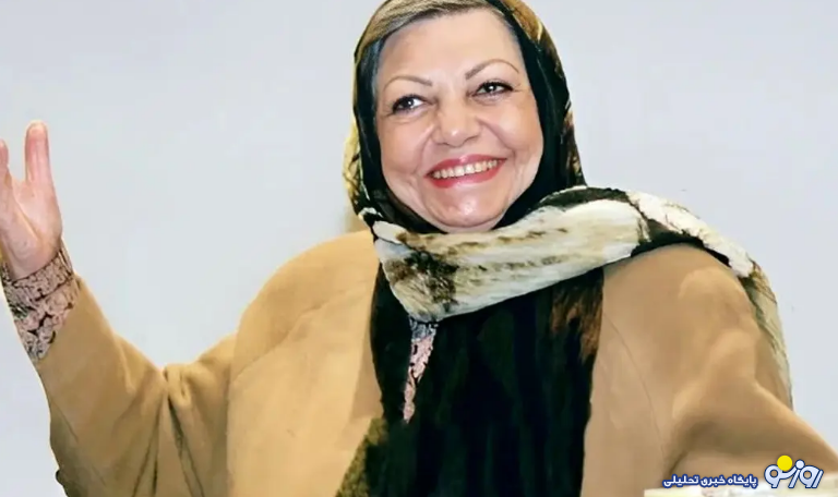 «حمیده خیرآبادی» در کنار «ایرج قادری»