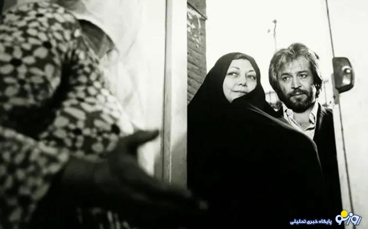 «حمیده خیرآبادی» در کنار «ایرج قادری»