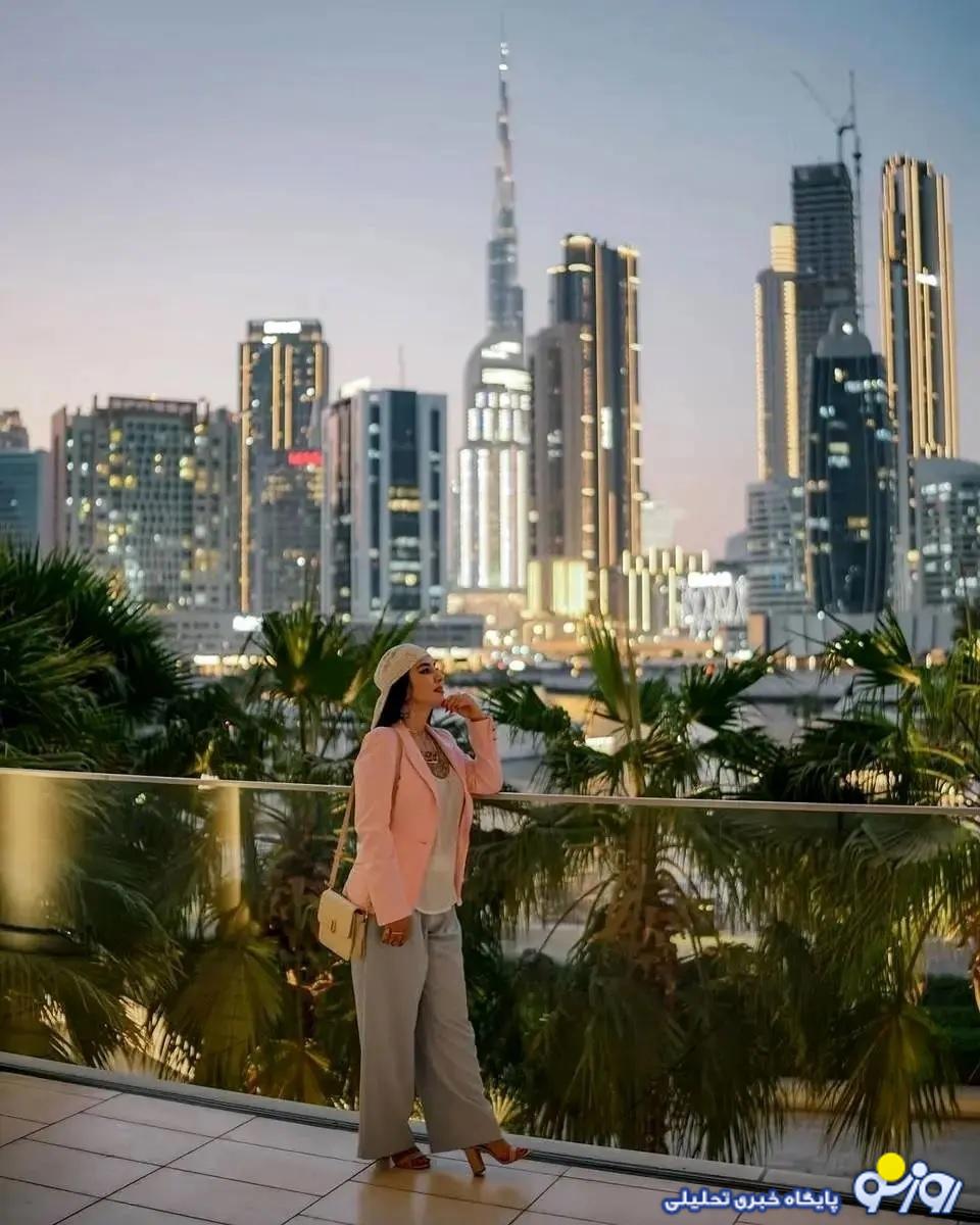 استایل شیدا یوسفی «طاووس» سریال بامداد خمار در خیابان‌های دبی